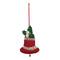 Hello Honey® 4" Wool Felt Bell Ornament with Beads & Embroidery